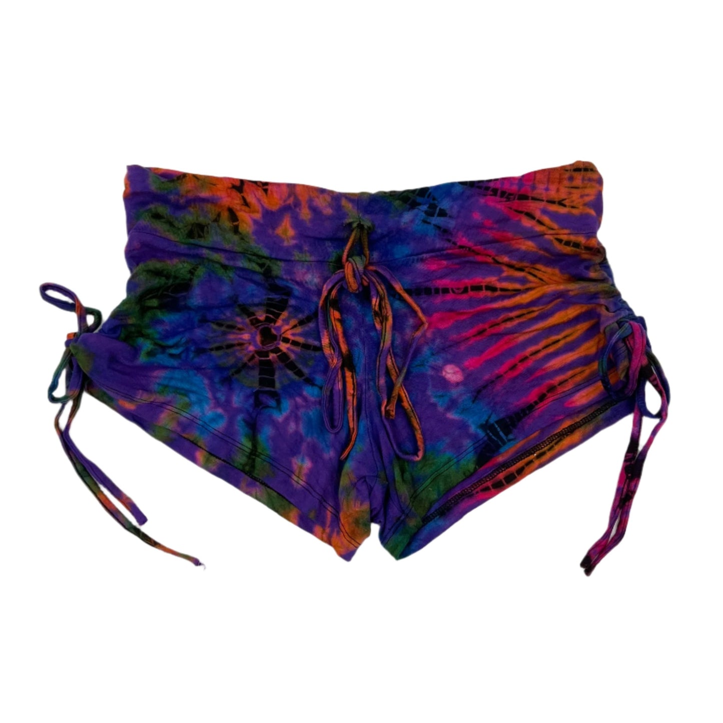 Tie Dyed Drawstring Shorts