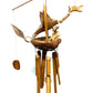 Dragon w Babies Bamboo Wind Chime