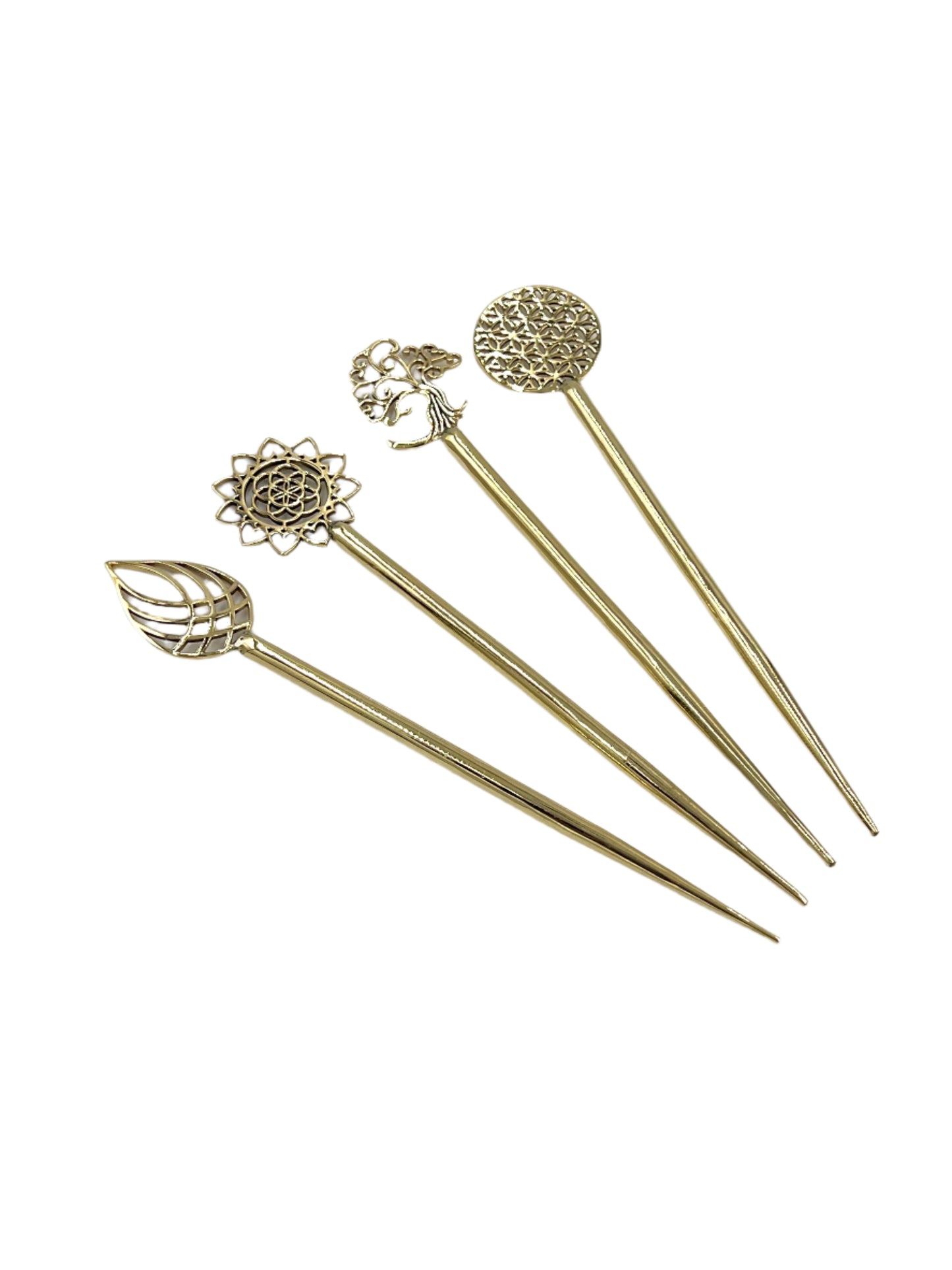 Brass Hair Sticks