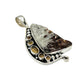 Silver Astrophyllite & Gemstone Pendants