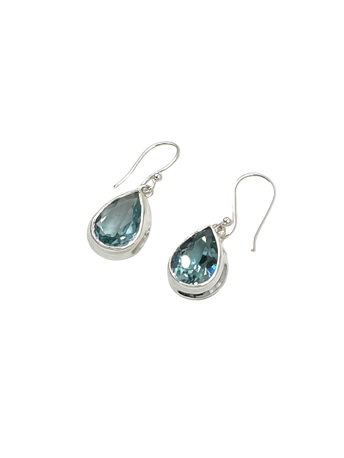 Blue Topaz Earrings