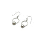 Cicle Gemstone Earrings