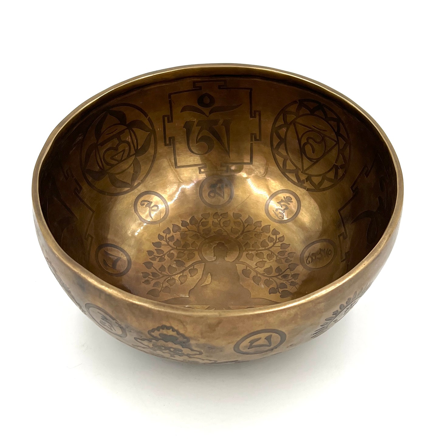 Hand Carved and Tuned Seven Metal Indian Singing Bowls