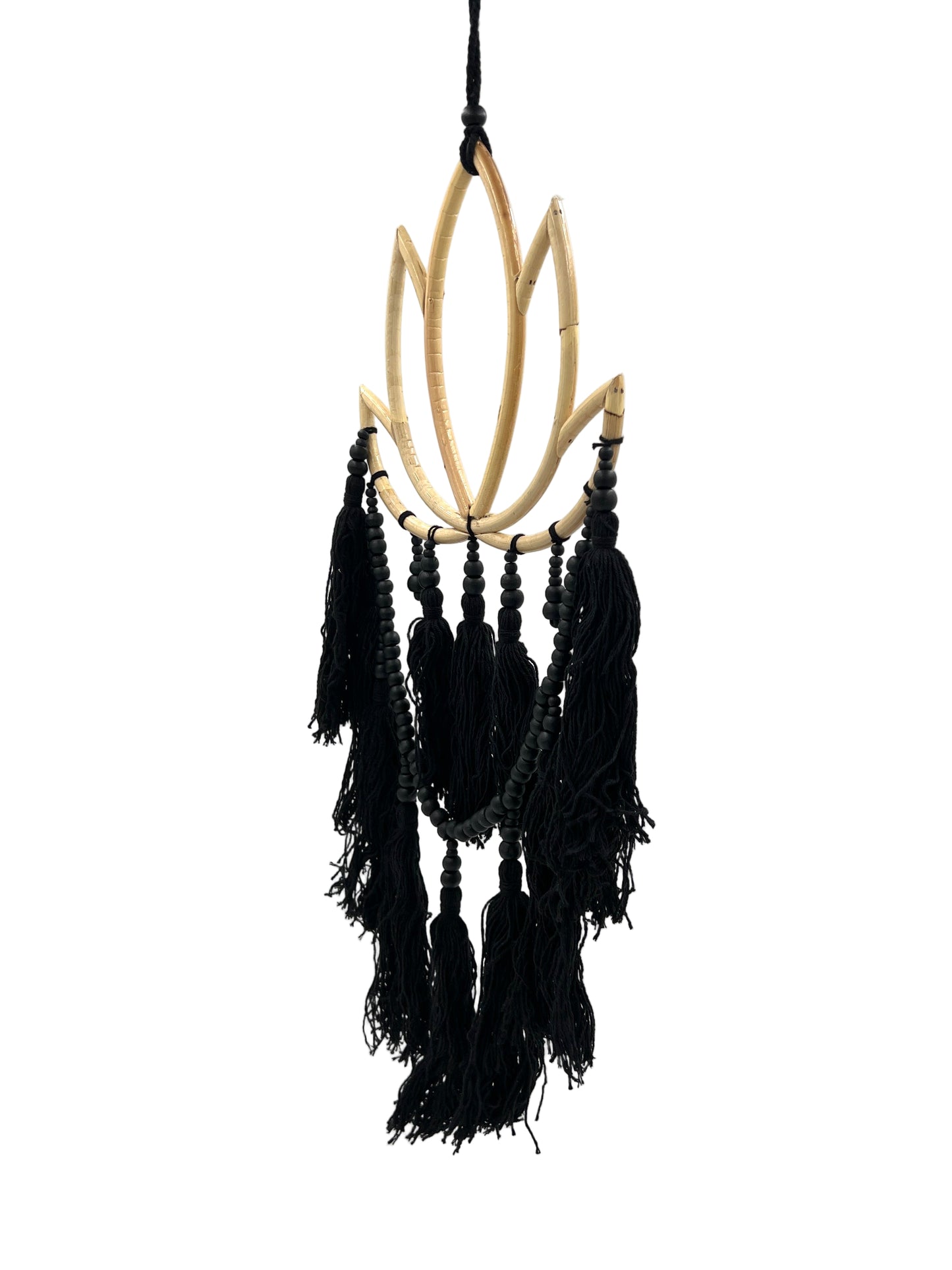 Beaded Lotus Dream Catcher