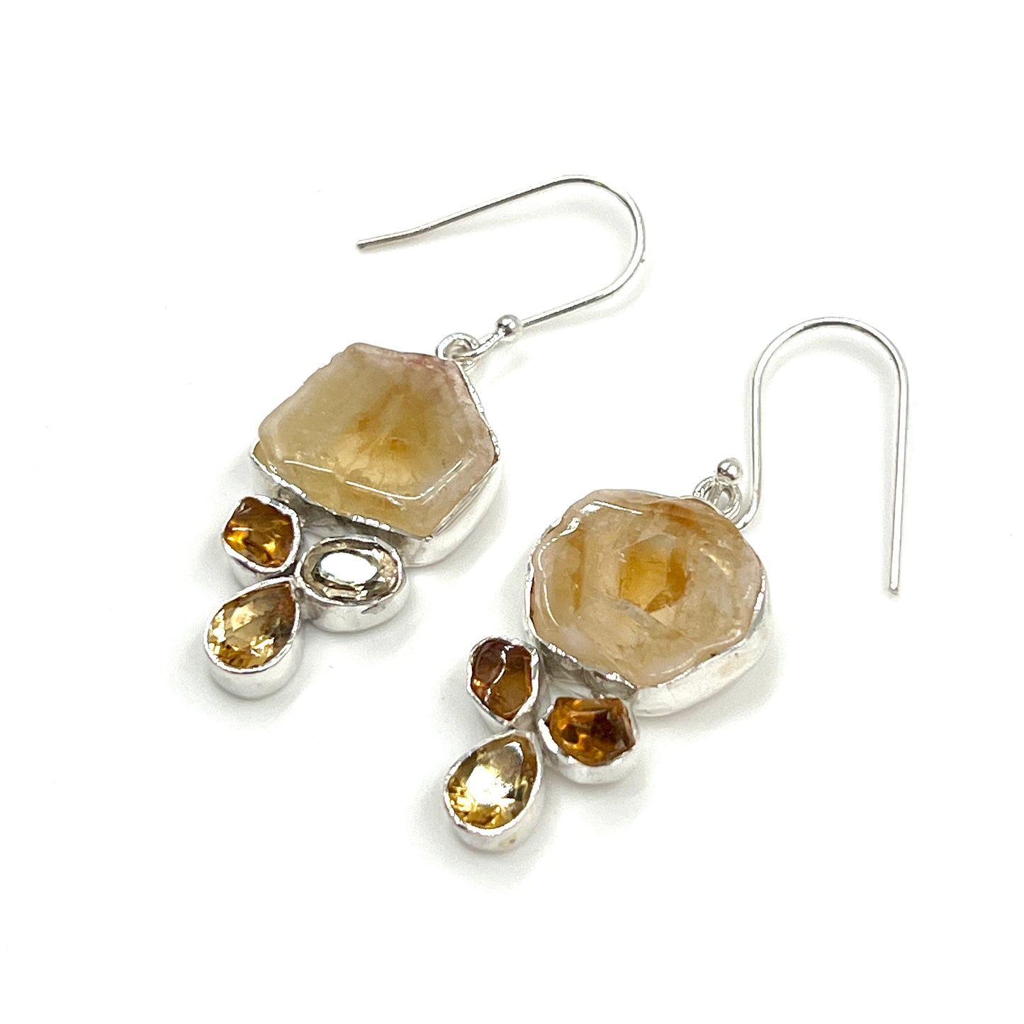 Sterling Silver Citrine Earrings