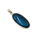 Sterling Silver Labradorite Oval Pendants