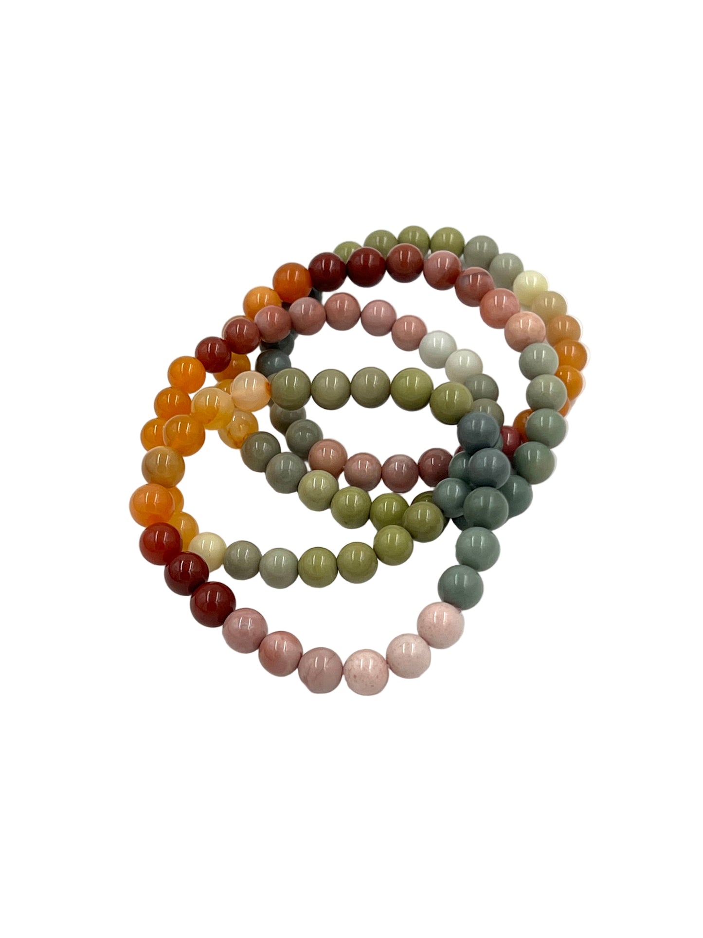 Rainbow Jasper Beaded Bracelet