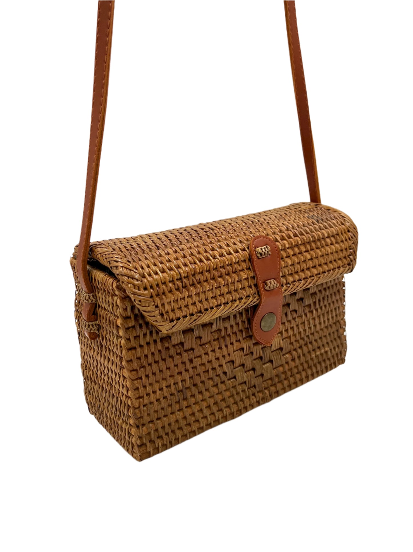 Hand Woven Ada Grass Rectangle Bag