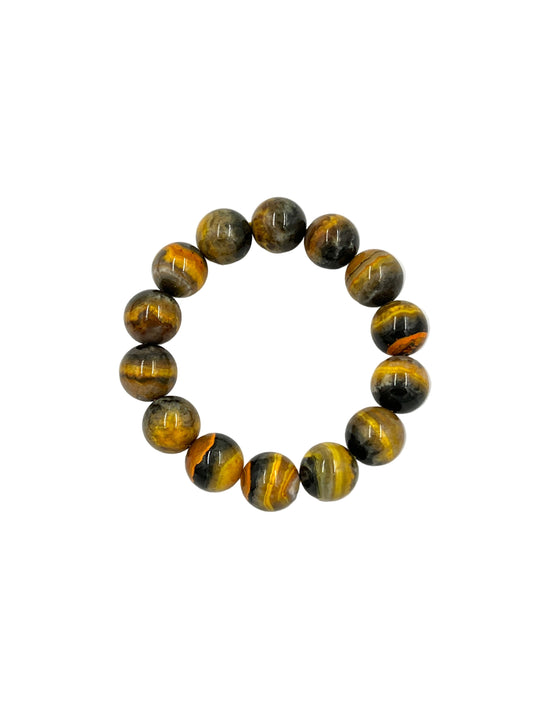Bumble Bee Jasper Beaded Bracelets