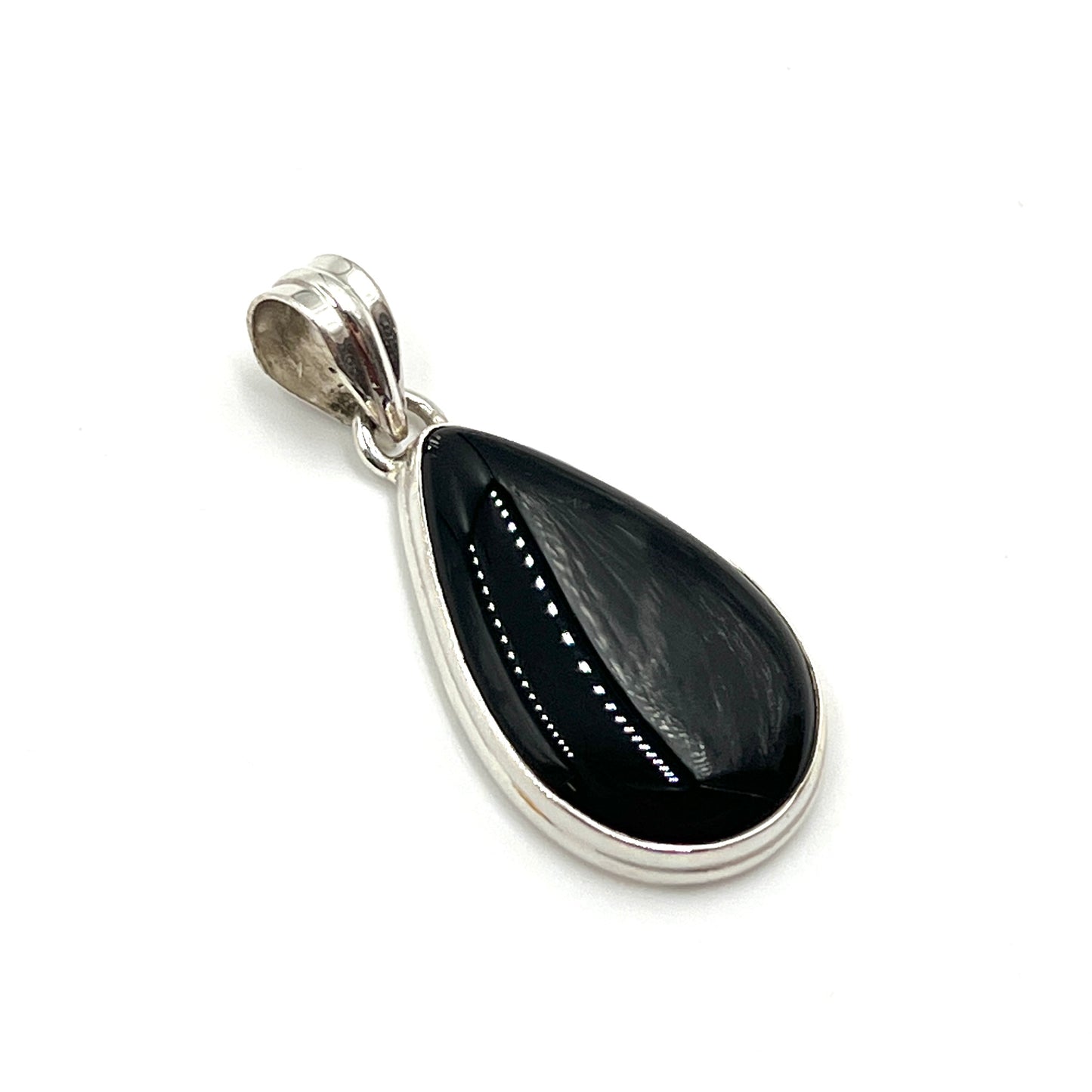 Sterling Silver Onyx Pendants