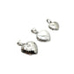 Sterling Silver Heart Locket Pendants