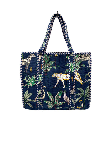 Jungle Print Tote Bag