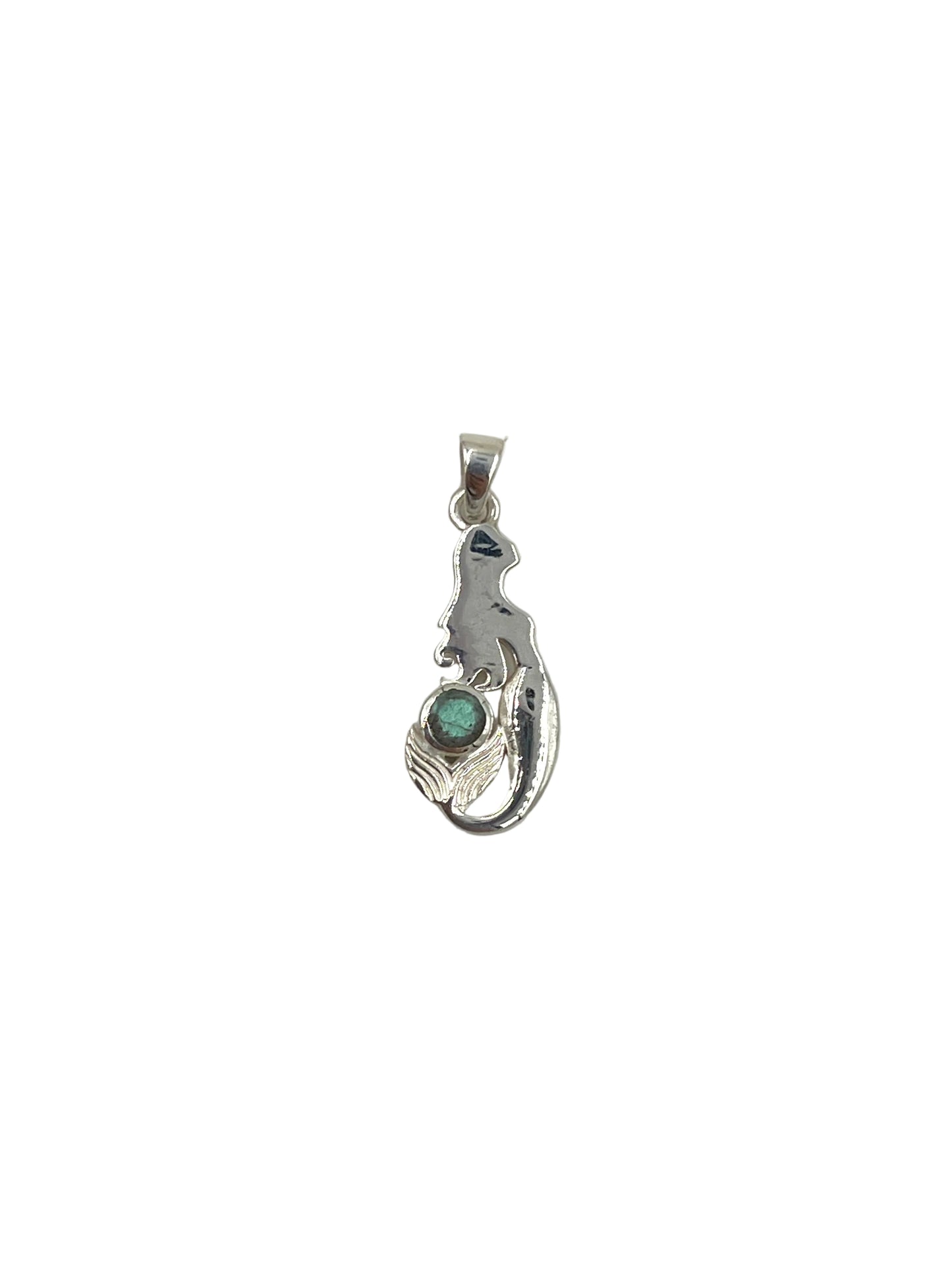 Gemstone Mermaid Pendants