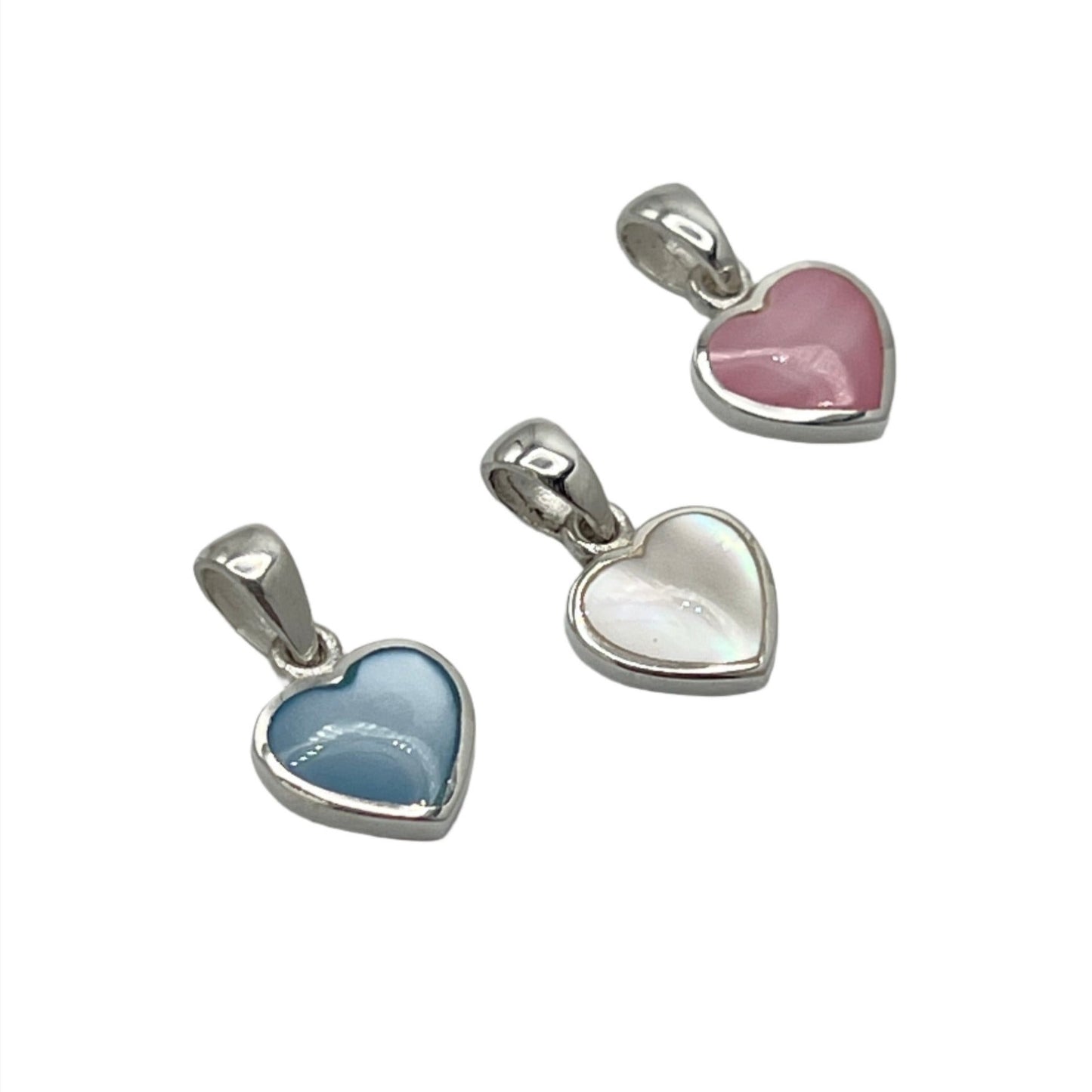 Sterling Silver Heart Pendants