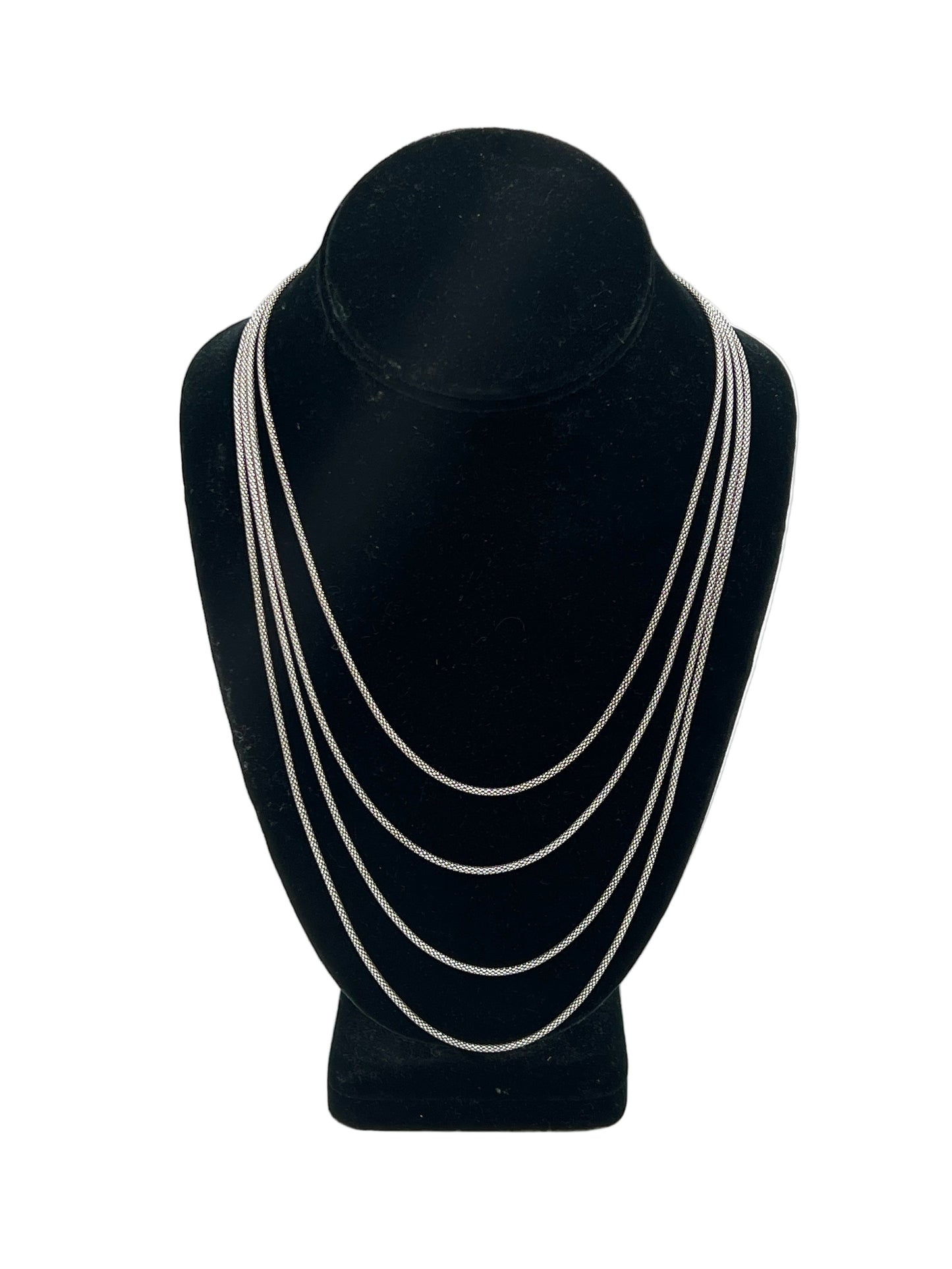 Sterling Popcorn Chains