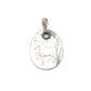 Mother of Pearl Horse Pendants