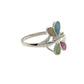 Sterling Silver Shell Dragonfly Ring