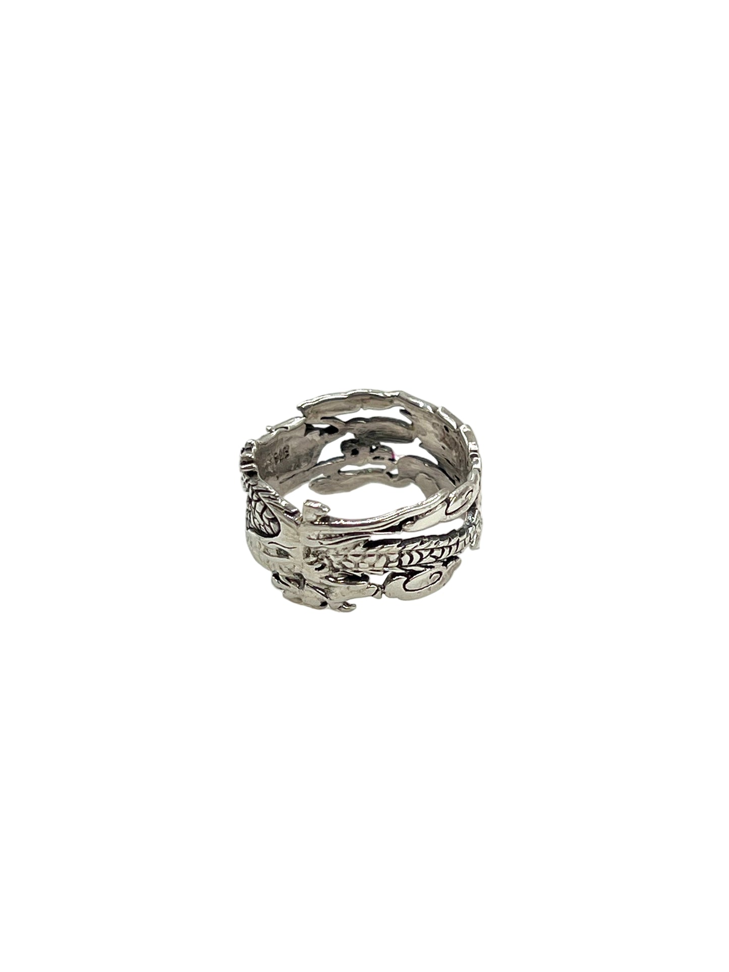 Silver Dragon Wrap Ring