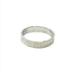 Sterling Silver Flat Hammered Ring
