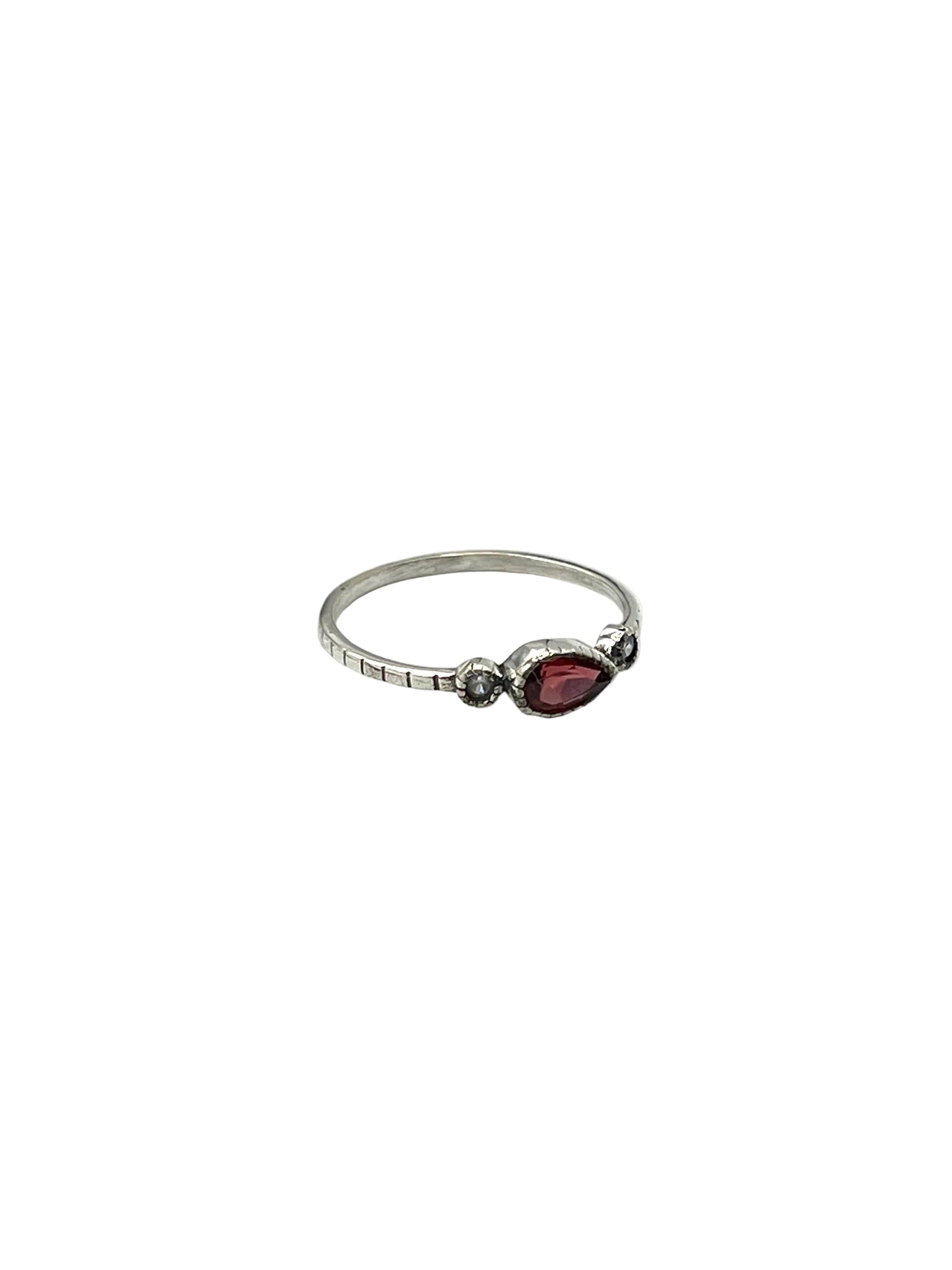 Teardrop Gemstone Rings