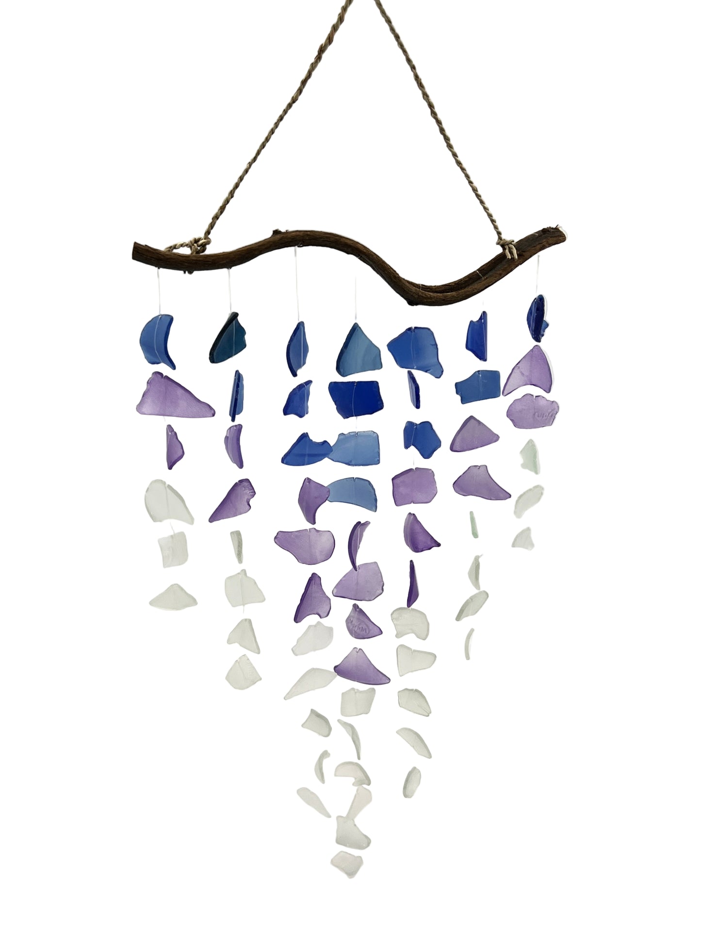 Purple Glass Wind Chime