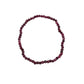 Faceted Ruby Stretchy Bracelets