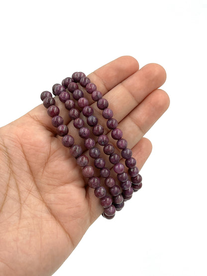 Ruby Stretchy Bracelets