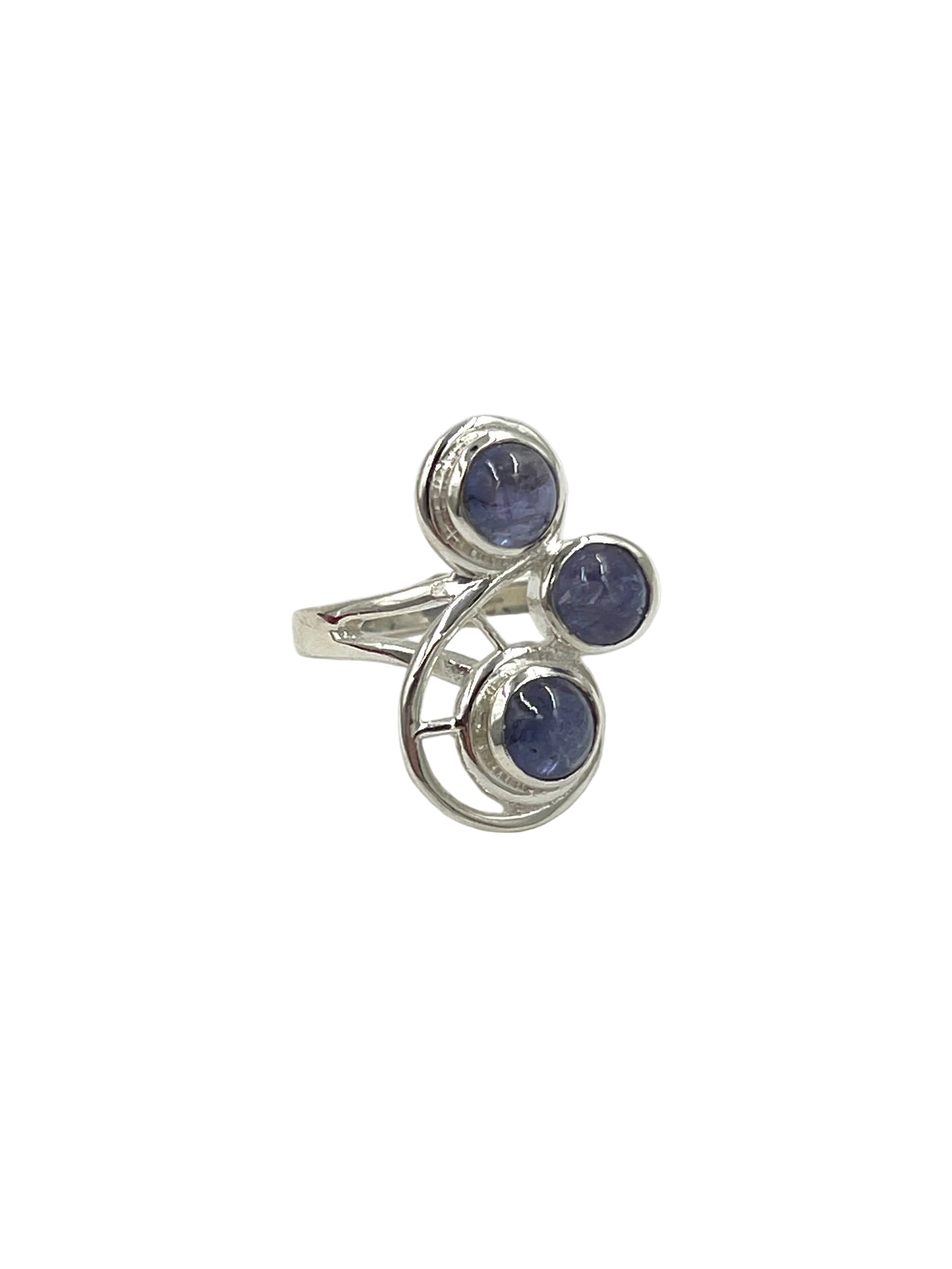 Swirl Tanzanite Ring