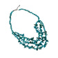 Hand Knotted Chip Turquoise Necklace