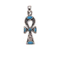 Silver Filigree Ankh Pendants