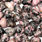 Rhodonite Puffy Hearts
