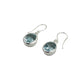 Blue Topaz Earrings