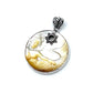 Sterling Silver Mother of Pearl Mermaid Pendants