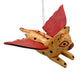 Mini Flying Kitty Spirit Chaser Tan & Black Polka Dot