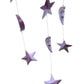 Purple Sun & Moon Painted Mobile