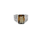 Silver Zultanite Rectangle Ring