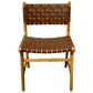 Leather Teakwood Chair