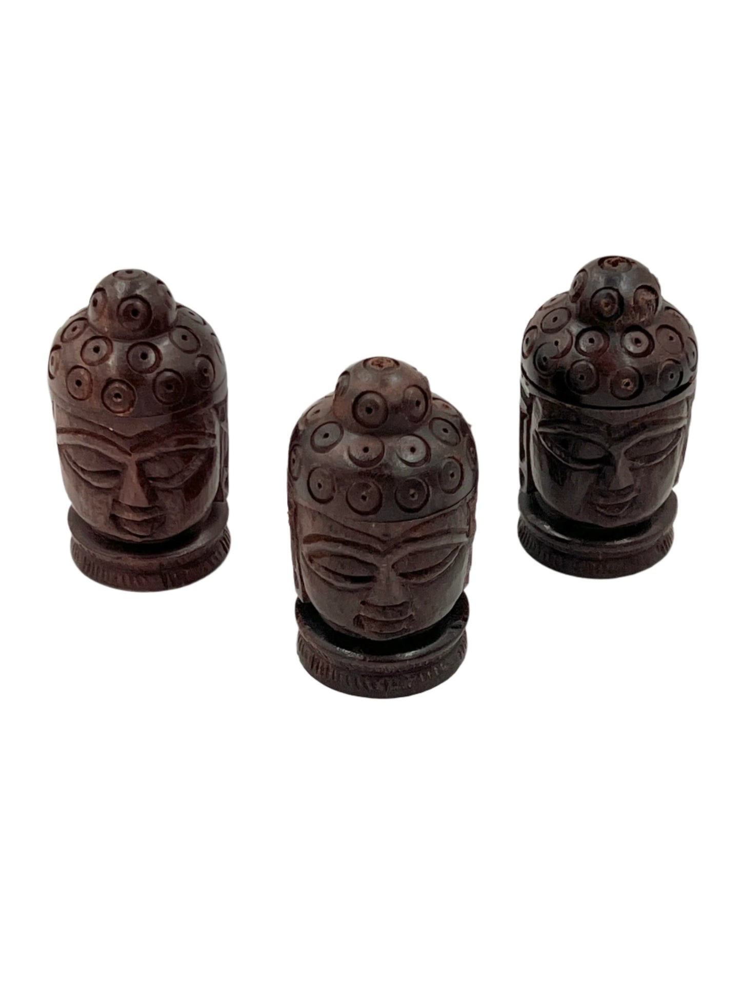 Small Rosewood Buddha Boxes