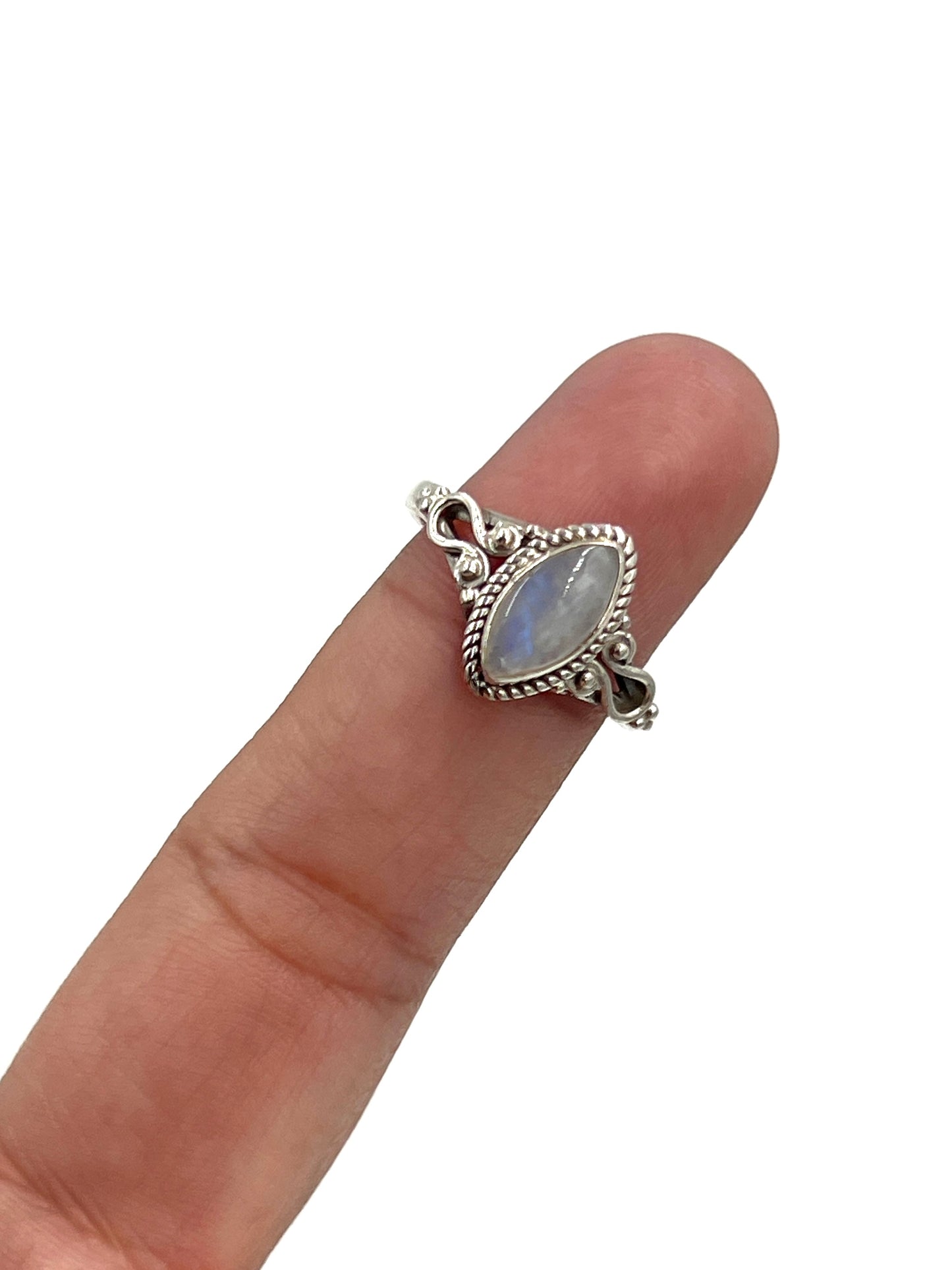 Moonstone Marquise Ring