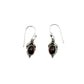 Leaf Gemstone Earrings