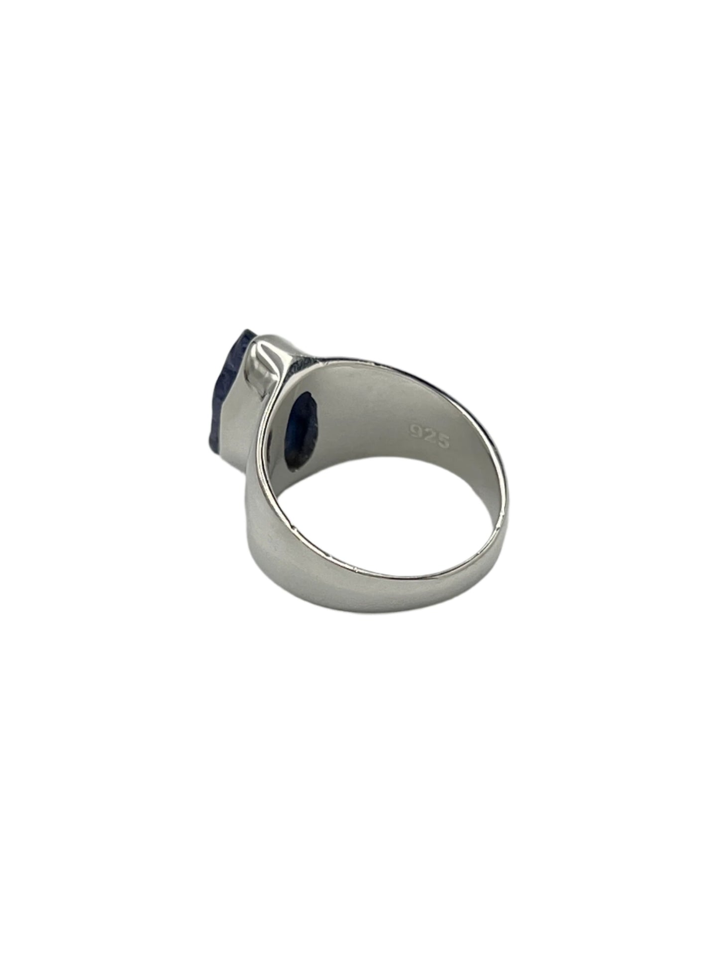 Sterling Silver Raw Tanzanite Rings