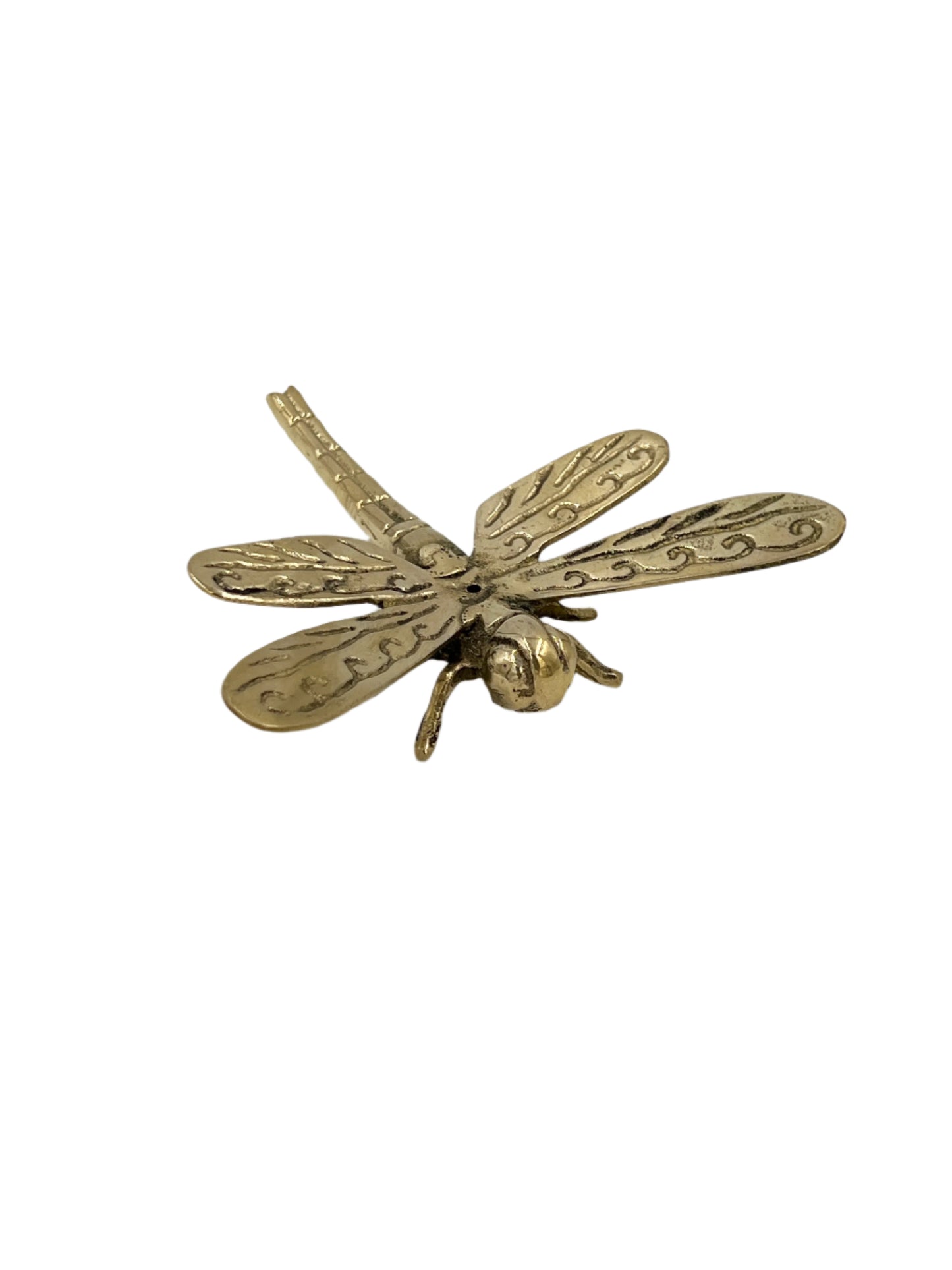 Bronze Dragonfly Incense Burner