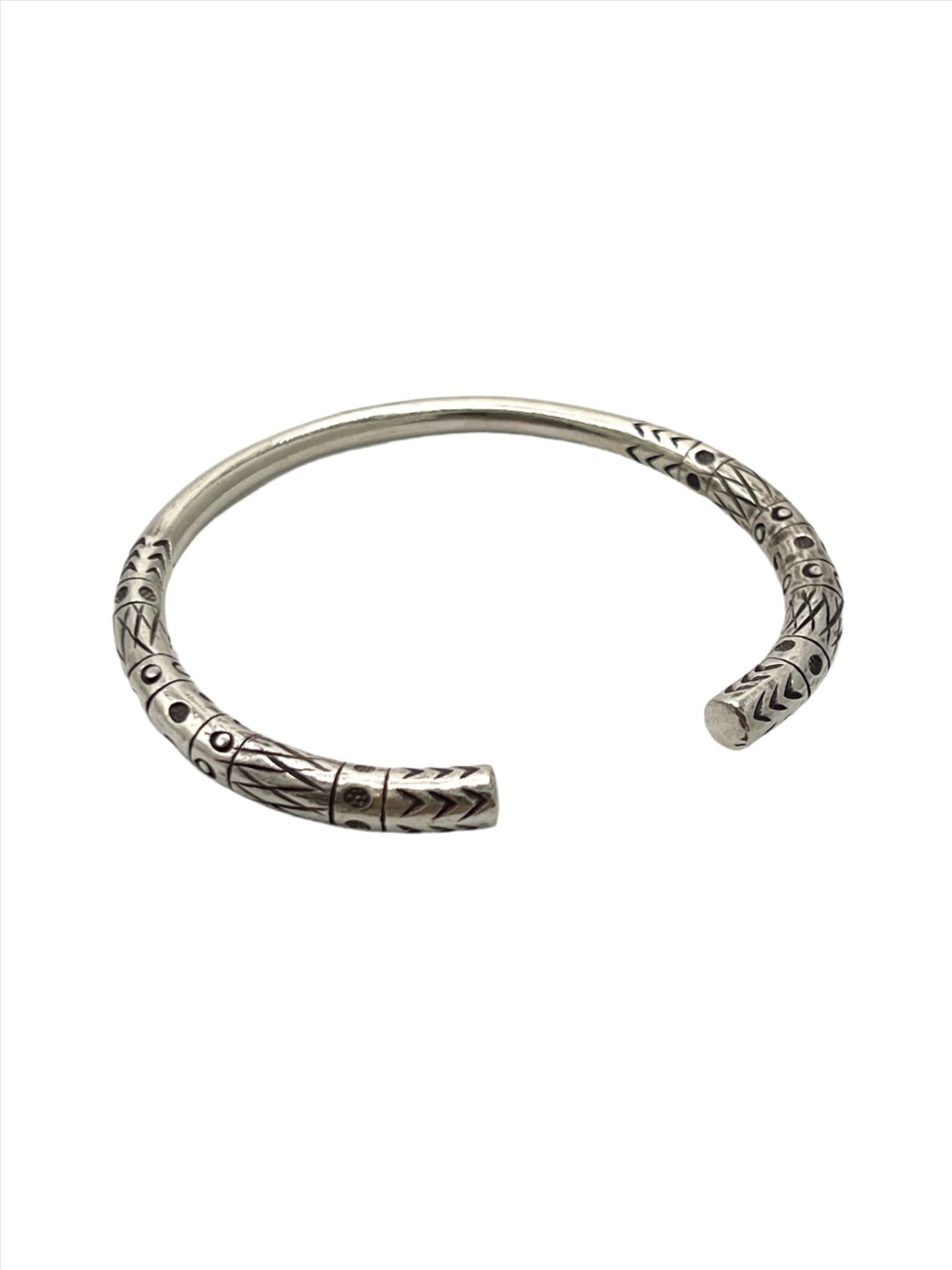 Sterling Silver Hilltribe Arrow Cuff Bracelets