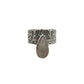 Teardrop Labradorite Ring
