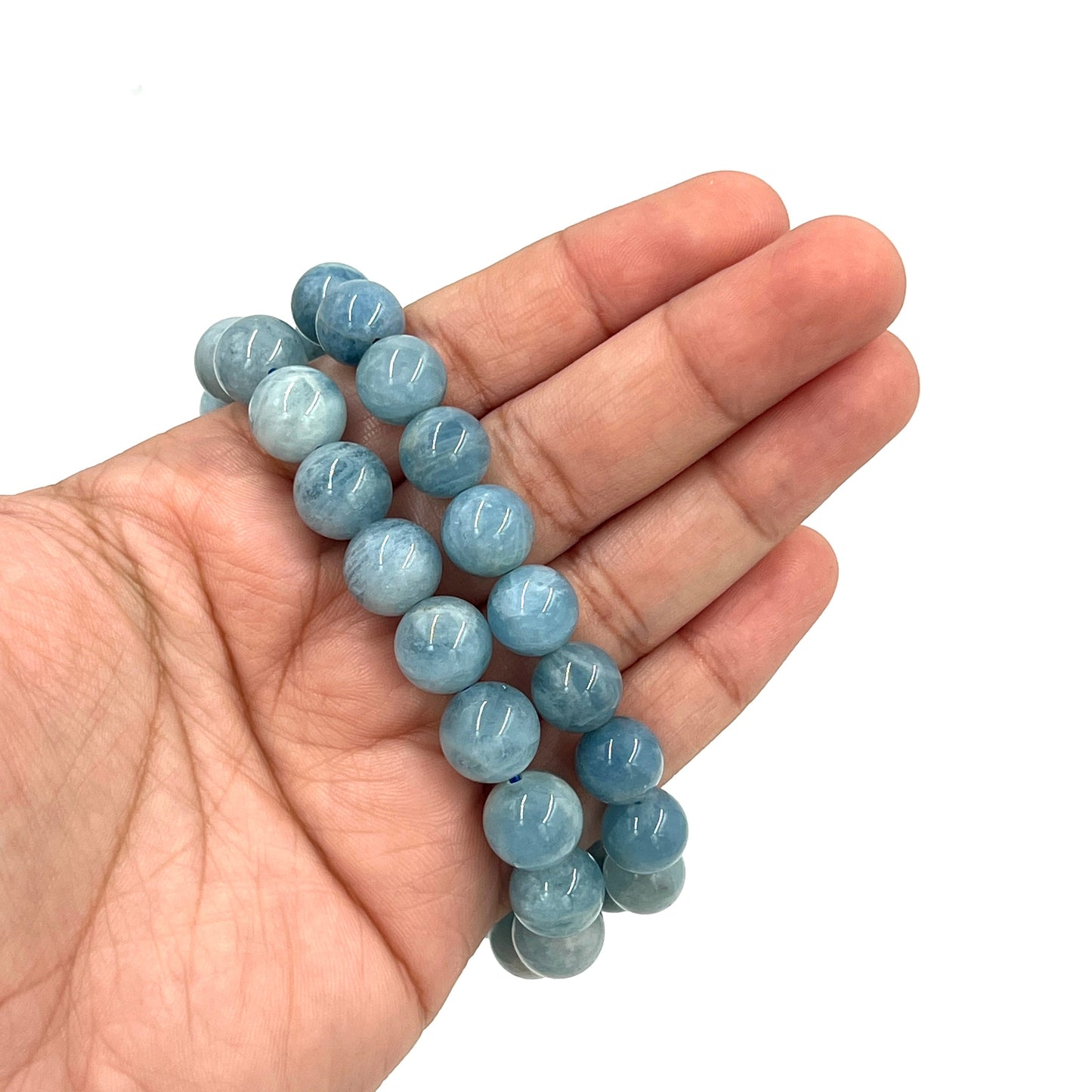 Aquamarine Stretchy Bracelets