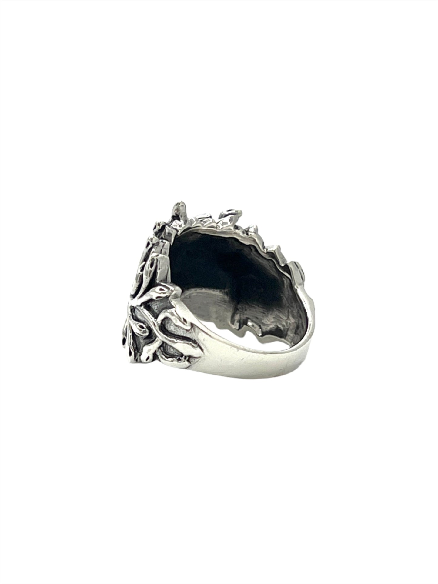 Sterling Silver Medusa Ring