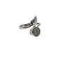 Leaf Labradorite Ring