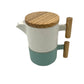 Ceramic Stackable Tea Pot & Cup