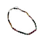 Silver Oval Tourmaline Necklace