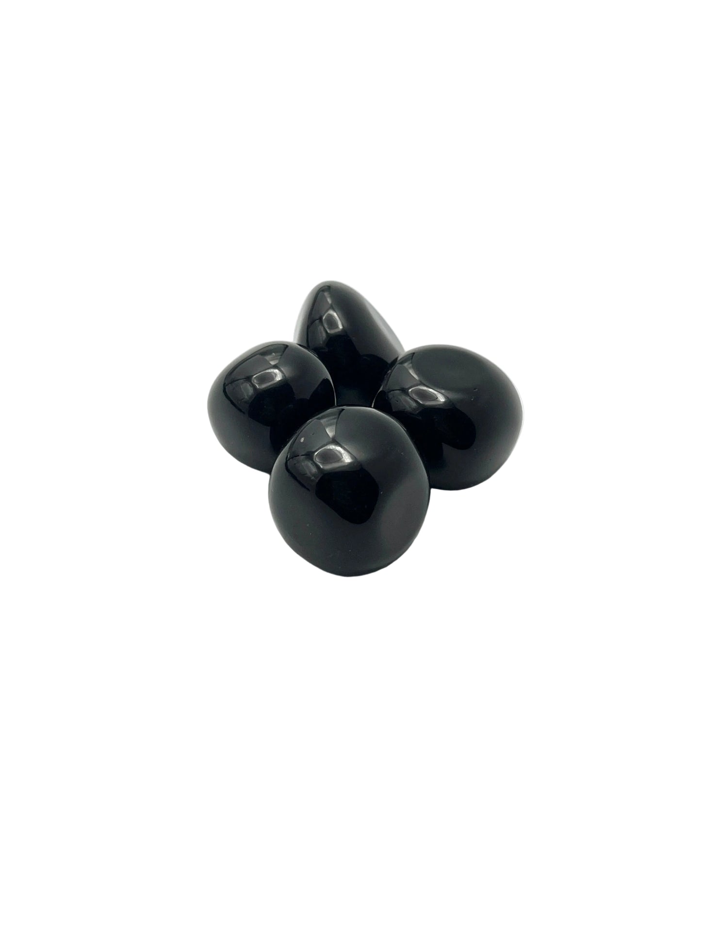 Black Obsidian Tumbles